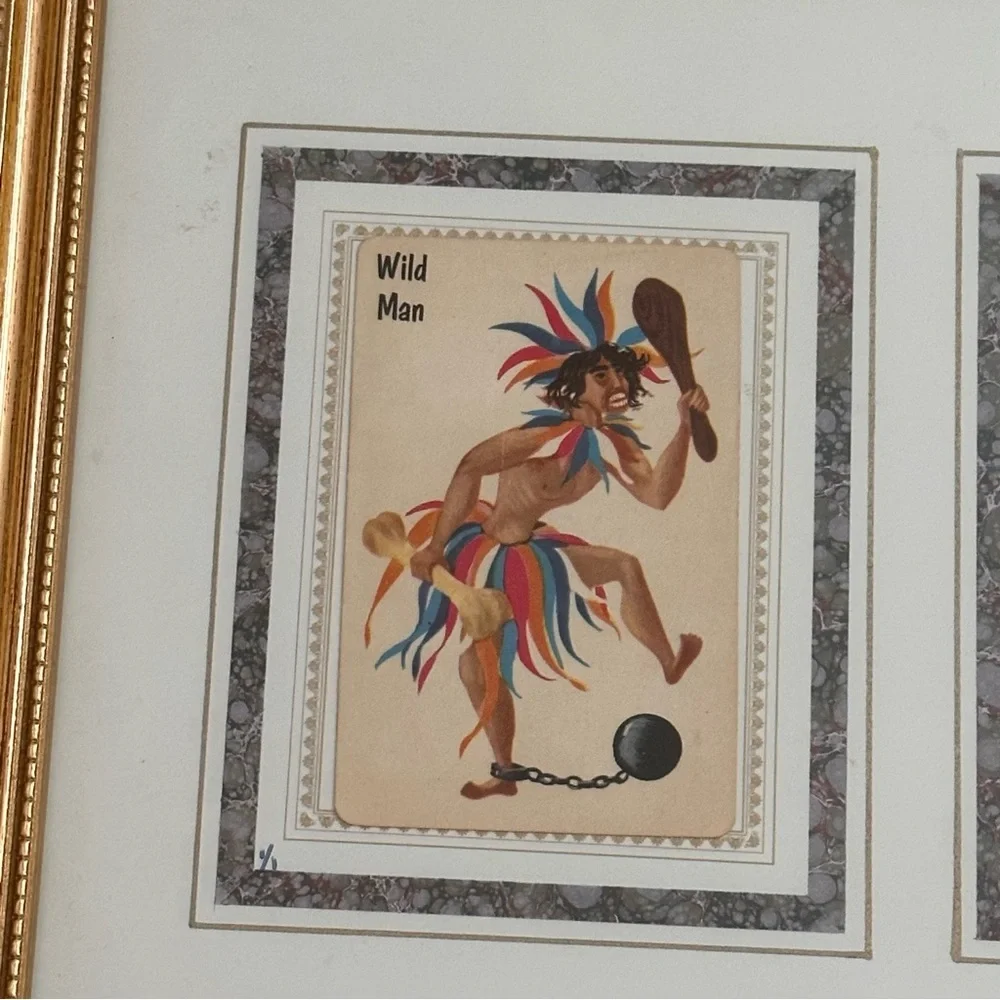 Impulse Wild Man Bareback Rider Wall Decorative Picture Frame